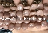 CCN5865 15 inches 15mm flat round candy jade beads Wholesale