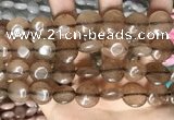 CCN5867 15 inches 15mm flat round candy jade beads Wholesale