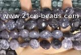 CCN5872 15 inches 15mm flat round candy jade beads Wholesale