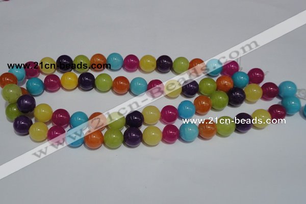 CCN59 15.5 inches 12mm round candy jade beads wholesale
