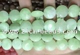 CCN5901 15 inches 15mm flat round candy jade beads Wholesale