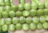 CCN5904 15 inches 15mm flat round candy jade beads Wholesale