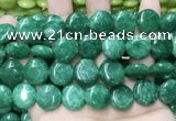 CCN5908 15 inches 15mm flat round candy jade beads Wholesale