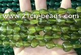 CCN5926 15 inches 12*12mm heart candy jade beads Wholesale