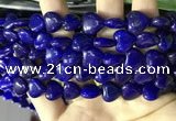 CCN5938 15 inches 12*12mm heart candy jade beads Wholesale