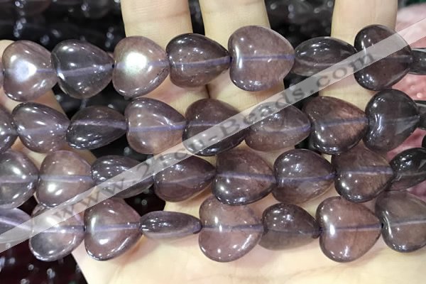 CCN5948 15 inches 14*14mm heart candy jade beads Wholesale