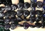 CCN5950 15 inches 14*14mm heart candy jade beads Wholesale