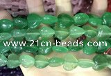 CCN5958 15 inches 14*14mm heart candy jade beads Wholesale