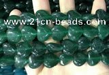 CCN5959 15 inches 14*14mm heart candy jade beads Wholesale