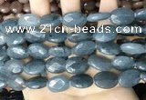 CCN5982 15 inches 13*18mm faceted oval candy jade beads