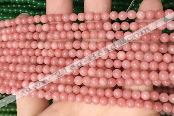 CCN6001 15.5 inches 4mm round candy jade beads Wholesale