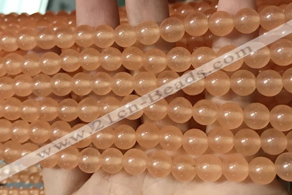 CCN6040 15.5 inches 6mm round candy jade beads Wholesale