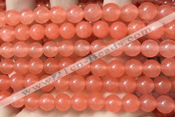 CCN6047 15.5 inches 12mm round candy jade beads Wholesale