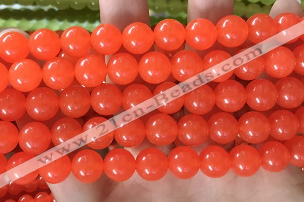 CCN6054 15.5 inches 10mm round candy jade beads Wholesale