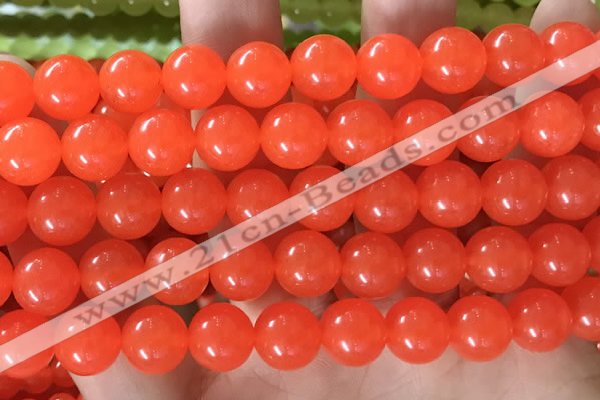 CCN6055 15.5 inches 12mm round candy jade beads Wholesale