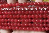 CCN6060 15.5 inches 6mm round candy jade beads Wholesale