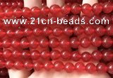 CCN6061 15.5 inches 8mm round candy jade beads Wholesale