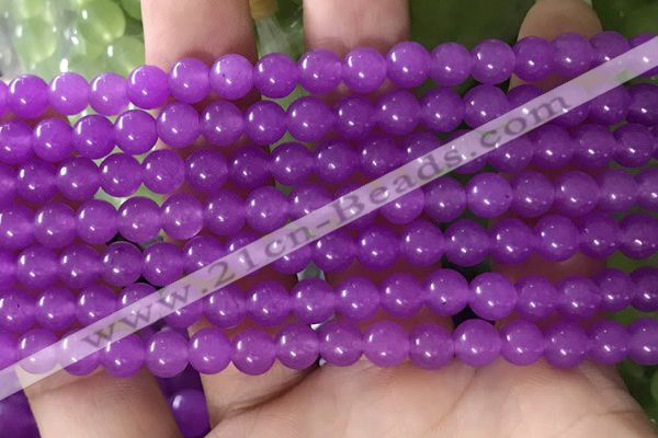 CCN6064 15.5 inches 6mm round candy jade beads Wholesale