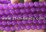 CCN6067 15.5 inches 12mm round candy jade beads Wholesale