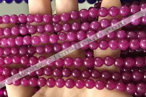 CCN6072 15.5 inches 6mm round candy jade beads Wholesale