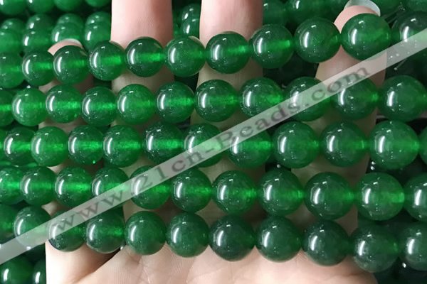 CCN6086 15.5 inches 10mm round candy jade beads Wholesale