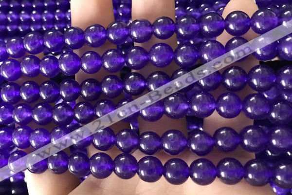 CCN6089 15.5 inches 8mm round candy jade beads Wholesale