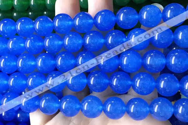 CCN6095 15.5 inches 12mm round candy jade beads Wholesale