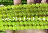 CCN6101 15.5 inches 6mm round candy jade beads Wholesale