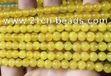 CCN6105 15.5 inches 6mm round candy jade beads Wholesale