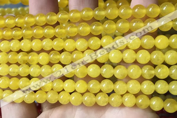CCN6105 15.5 inches 6mm round candy jade beads Wholesale