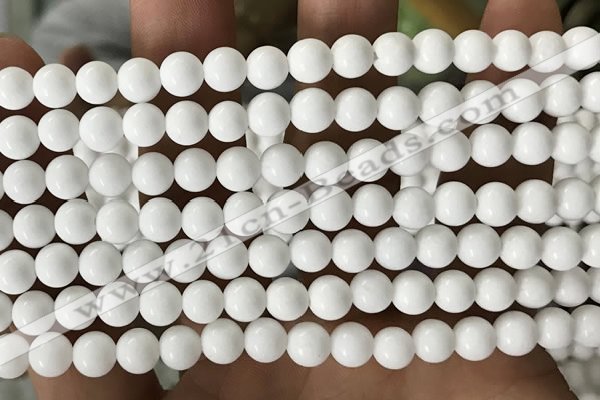 CCN6117 15.5 inches 6mm round candy jade beads Wholesale