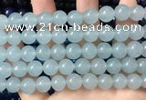 CCN6127 15.5 inches 10mm round candy jade beads Wholesale