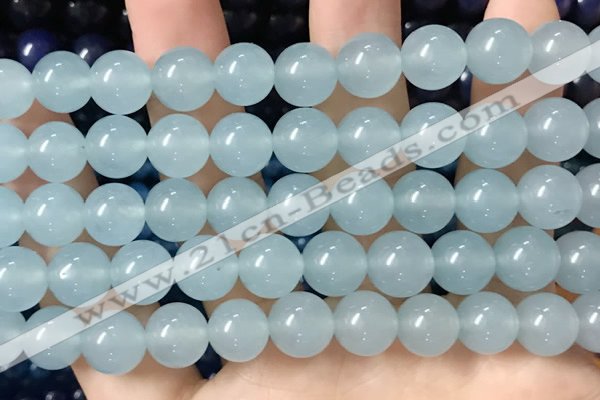 CCN6127 15.5 inches 10mm round candy jade beads Wholesale