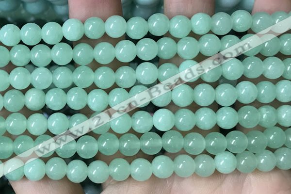 CCN6129 15.5 inches 6mm round candy jade beads Wholesale