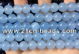 CCN6146 15.5 inches 8mm round candy jade beads Wholesale