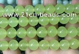 CCN6152 15.5 inches 12mm round candy jade beads Wholesale