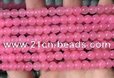 CCN6154 15.5 inches 8mm round candy jade beads Wholesale