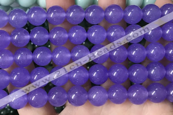 CCN6160 15.5 inches 12mm round candy jade beads Wholesale