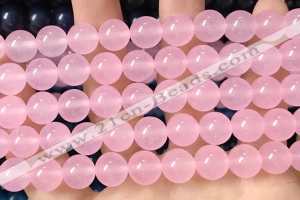 CCN6163 15.5 inches 10mm round candy jade beads Wholesale