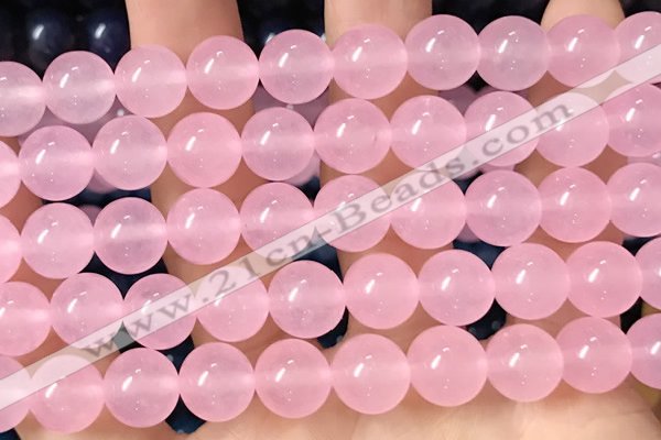 CCN6164 15.5 inches 12mm round candy jade beads Wholesale