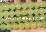 CCN6181 15.5 inches 14mm round candy jade beads Wholesale