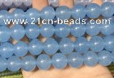 CCN6182 15.5 inches 14mm round candy jade beads Wholesale