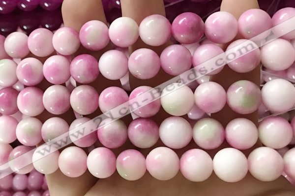 CCN6189 15.5 inches 10mm round candy jade beads Wholesale