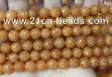 CCN6346 6mm, 8mm, 10mm, 12mm & 14mm faceted round candy jade beads