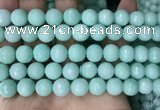 CCN6353 6mm, 8mm, 10mm, 12mm & 14mm faceted round candy jade beads