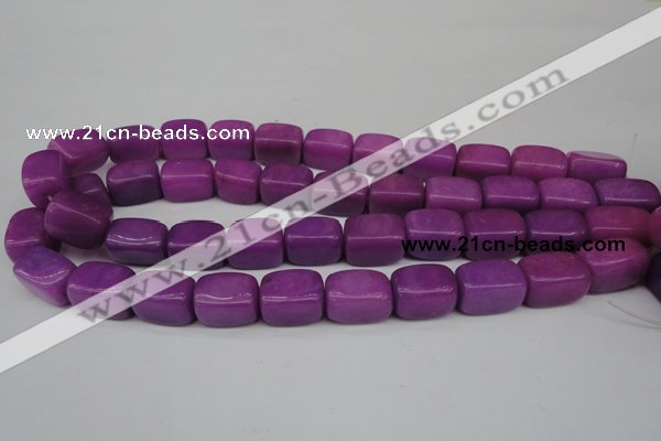 CCN642 15.5 inches 12*18mm nuggets candy jade beads wholesale