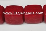 CCN656 15.5 inches 17*22mm nuggets candy jade beads wholesale