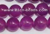 CCN68 15.5 inches 14mm round candy jade beads wholesale