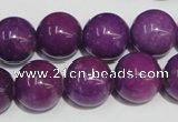 CCN69 15.5 inches 14mm round candy jade beads wholesale