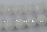 CCN751 15.5 inches 4mm faceted round candy jade beads wholesale